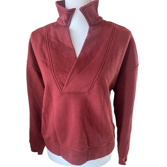 Banana Republic pullover top. V neck Small long sleeve worn once excellent cond - Picture 1 of 10